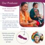 Fair Trade Hand Knitted Nepalese Woollen Slipper Socks, thumbnail 12 of 12