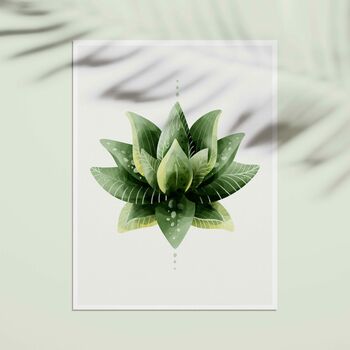 Lotus Mandala Botanical Print, 4 of 4