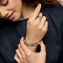 Silver Ring With Blue Topaz, Pearl And Lapis Lazuli, thumbnail 7 of 9