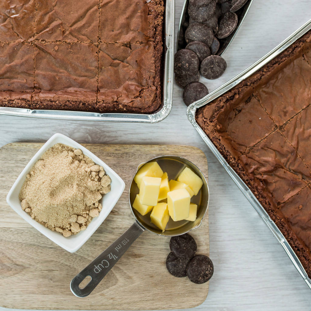 gooey chocolate brownie by ridiculously rich by alana