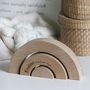 Personalised Wooden Stacking Rainbow, thumbnail 3 of 4