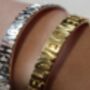 Personalised Custom Word Cuff Bracelet, thumbnail 6 of 6