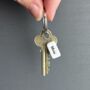 East Of India Mum Keyring, thumbnail 2 of 2