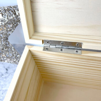 Personalised Forget Me Not Design Memory Box Five Sizes Available, 7 of 10