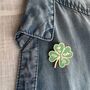 Four Leaf Clover Lucky Enamel Pin, thumbnail 5 of 12