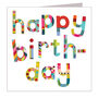 Glossy Happy Birthday Card, thumbnail 2 of 5