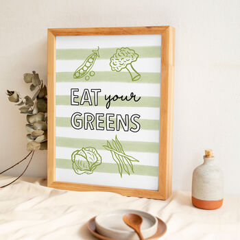 Eat Your Greens Print, 2 of 6