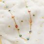 Multicolour Evil Eye Charm Protection Necklace, thumbnail 1 of 6