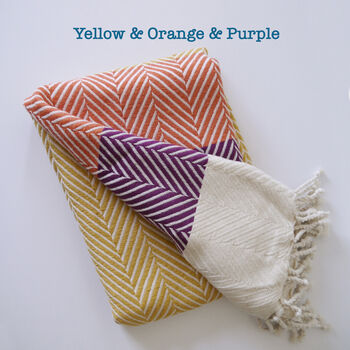 High Quality Soft Cotton Throw Blankets, 7 of 11