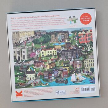 The World Of Jane Austen 1000 Piece Jigsaw Puzzle, 4 of 4