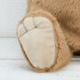 Brown Bunny Hot Water Bottle Cover, Pyjama Case Nb, thumbnail 4 of 4