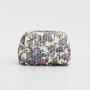Hydrangea Small Quilted Makeup Bag, thumbnail 1 of 7