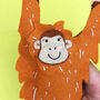 Otis The Orangutan Felt Sewing Kit, thumbnail 7 of 11