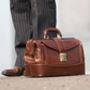 Small Luxury Leather Medical Bag. 'The Donnini S', thumbnail 9 of 12