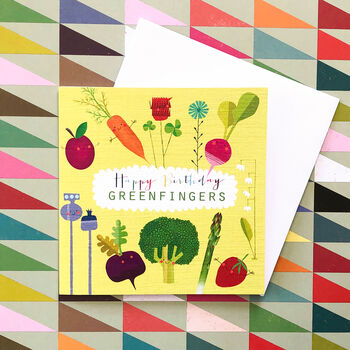 Greenfingers Happy Birthday Card, 3 of 3