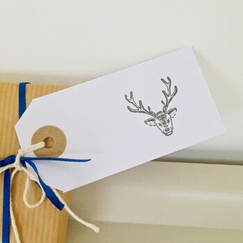 Handmade Stag Birthday Card, 4 of 5