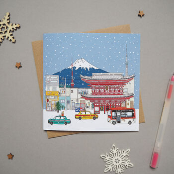 Tokyo Christmas Cards Set Of Five, 2 of 3