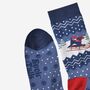 Men's Bamboo Socks Sausage Dog Sledge, thumbnail 4 of 5