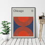 Chicago City Travel Print, thumbnail 4 of 4