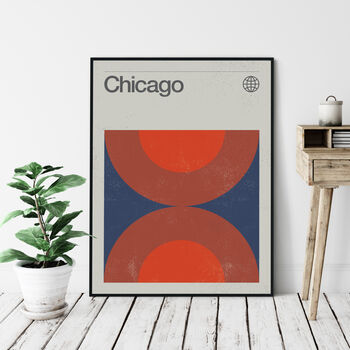 Chicago City Travel Print, 4 of 4