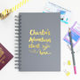 Personalised Travel Adventures Notebook, thumbnail 7 of 11