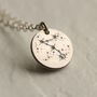 Sterling Silver Zodiac Constellation Necklace, thumbnail 4 of 7