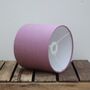 Linen Mauve Purple Lampshade, thumbnail 8 of 9