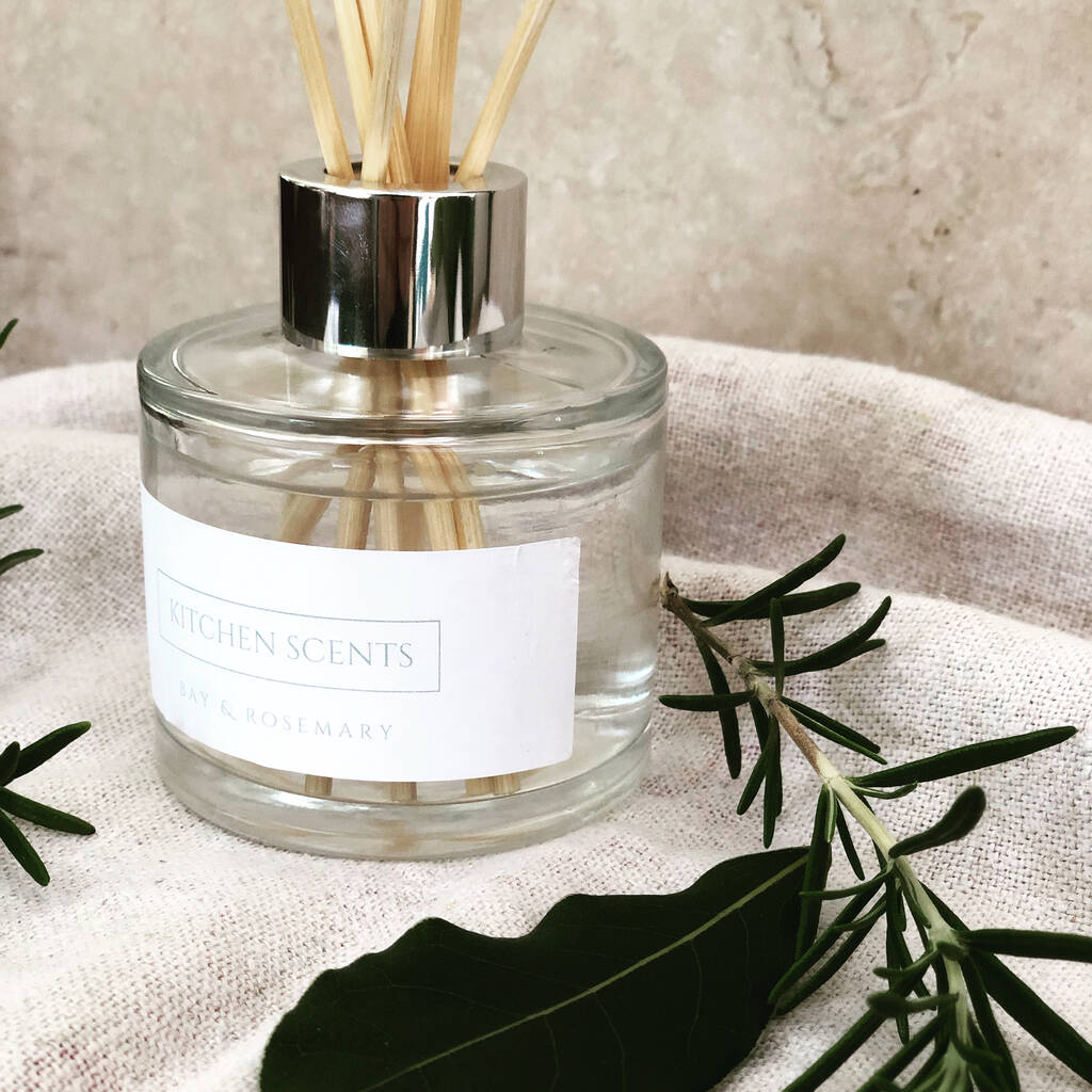 Bay And Rosemary Reed Diffuser By Kitchen Scents