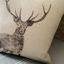 Stag Scatter Cushion, thumbnail 5 of 7
