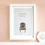 Bee Print 'Always Bee Thoughtful, Forever Bee Kind', thumbnail 1 of 6