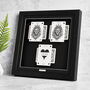 Personalised Gay Couples Gift Royal Lion Playing Cards Frame, thumbnail 1 of 9