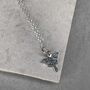 Sterling Silver Luna Moth Necklace, thumbnail 10 of 11