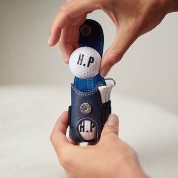 Personalised Golf Ball And Tee Holder, 4 of 10