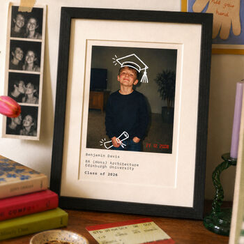 Personalised Childhood Graduation Photo Print, 3 of 3