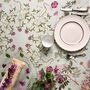 Soft Linen Tablecloth | Flora Danica Atlas | Botanical Design | 145x220 Cm, thumbnail 1 of 4