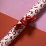 Valentine's Block Love Wrapping Paper, thumbnail 2 of 7