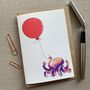 Personalised Octopus Birthday Card, thumbnail 1 of 3