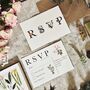 Vintage Wildflower Botanical Wedding Invitation Stationery, thumbnail 10 of 12