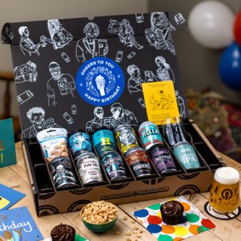 Personalised Craft Beer Birthday Hamper, 2 of 12