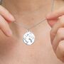 Personalised Special Location Coordinates Map Necklace, thumbnail 9 of 10