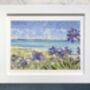 Tresco, Isles Of Scilly Paper Collage Art Print, thumbnail 1 of 4