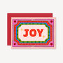 Retro Joy Christmas Card, thumbnail 2 of 2