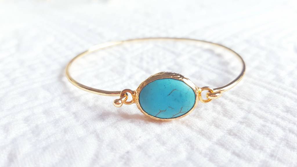 turquoise indian bangles