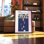Achraf Hakimi Psg Football Poster, thumbnail 5 of 6