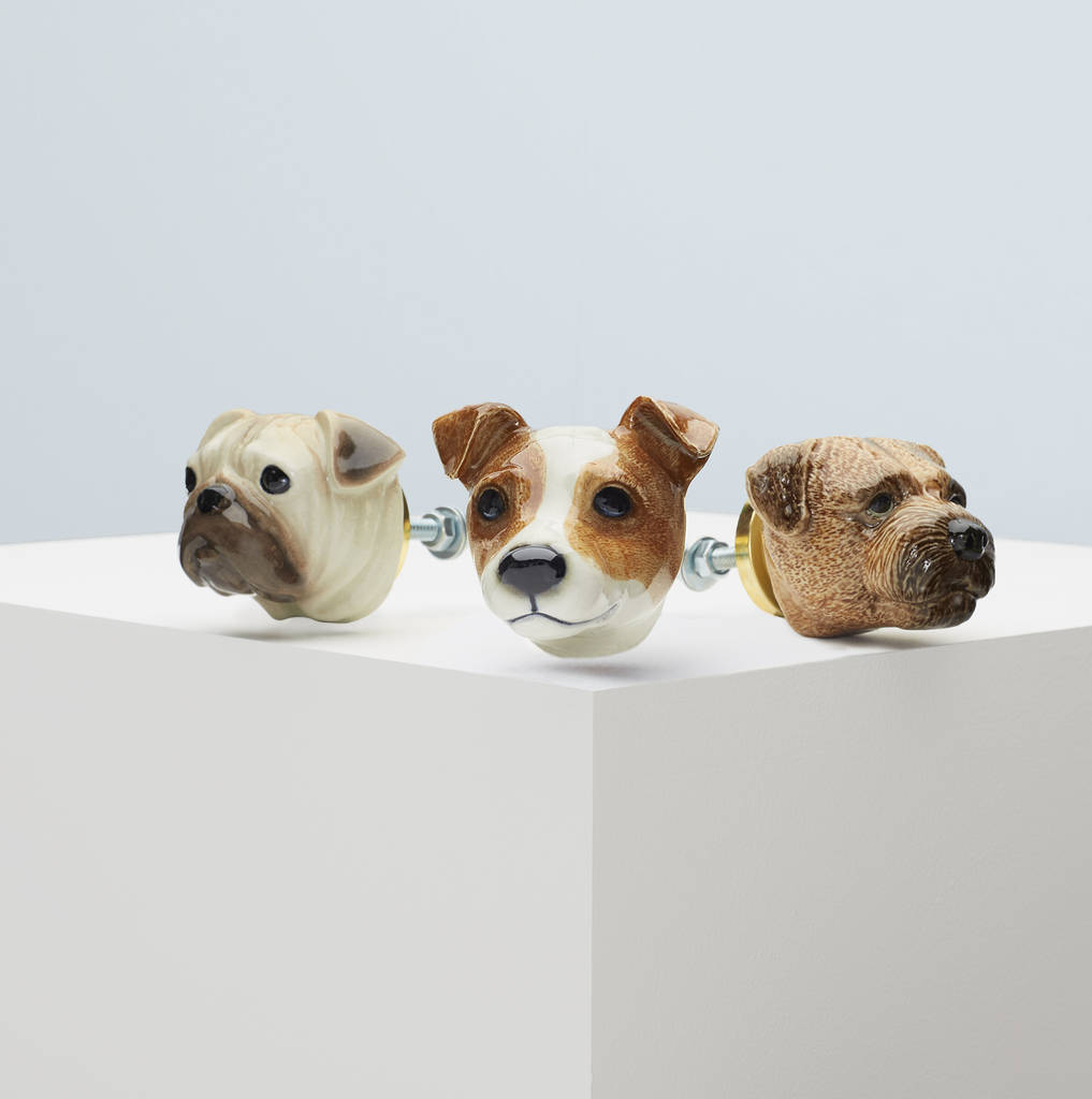 Pampered Pooches Doorknob Collection