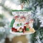 Personalised Fireplace Family With Dog Christmas Decoration, thumbnail 3 of 3