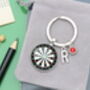 Personalised Darts Board Keyring, Darts Player Gift, thumbnail 3 of 9