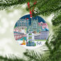 Personalised Bath Skyline Bauble Gift, thumbnail 1 of 4