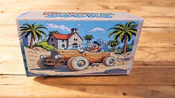 Flintstones Fred Flintstone Socks Handcrafted Box, 8 of 8