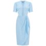 Mabel Dress In Powder Blue Vintage 1940s Style, thumbnail 1 of 3